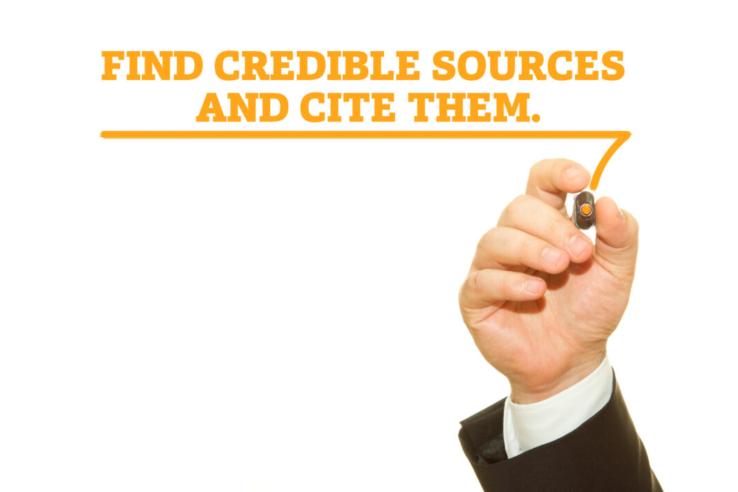 Cite your sources; is citing a reputable journal article really enough to end the argument?