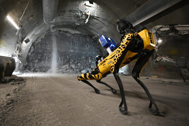 Scar faces stiff tests as robotic dog fetching data