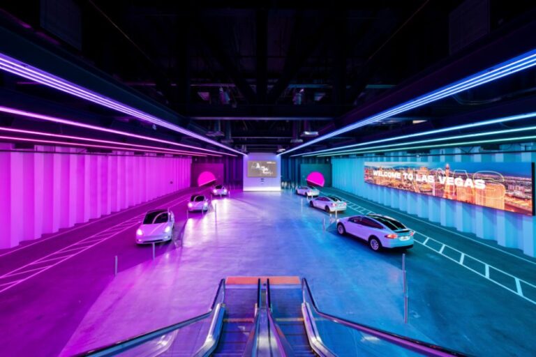 Boring Company shows off its Las Vegas digs
