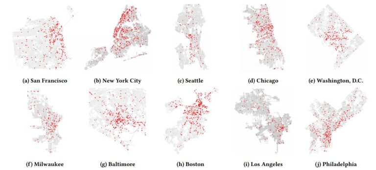 Stanford study surveils surveillance cameras in big cities