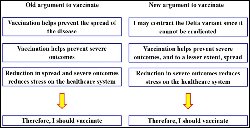 Taking a long-term view of the decision to vaccinate