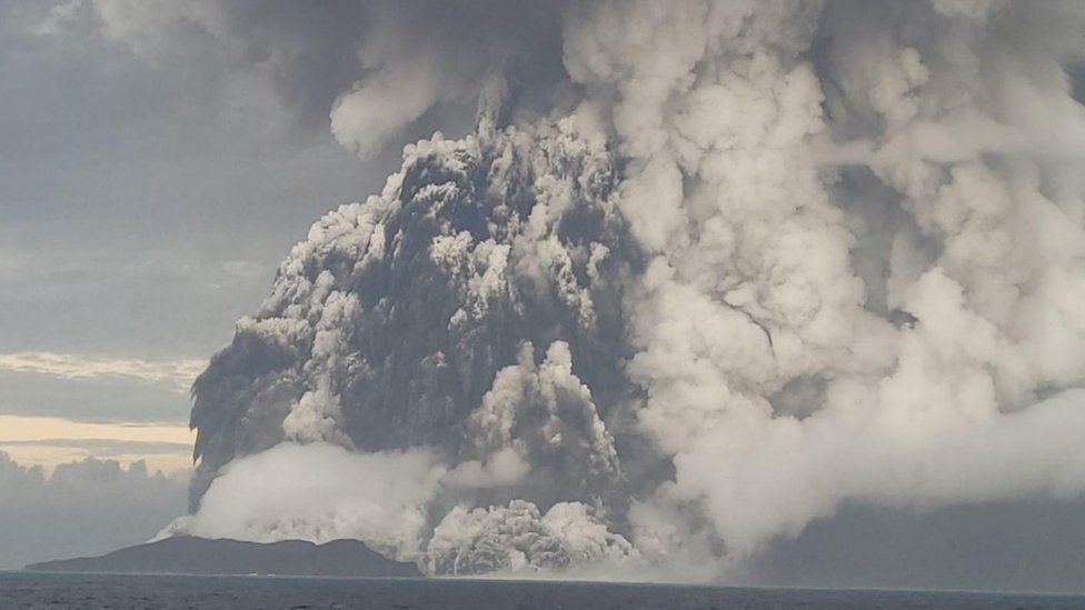 Ash hinders Tonga response following eruption felt around the world