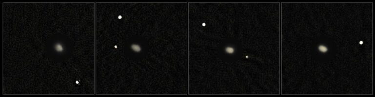 Astronomical first – quadruple asteroid system detected