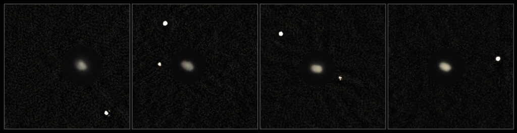 Astronomical first – quadruple asteroid system detected