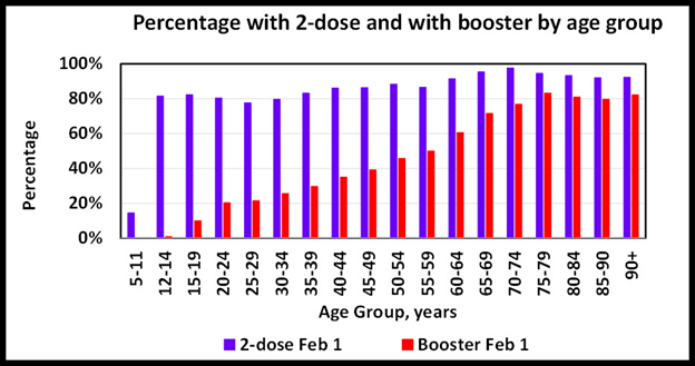 Evaluating the effectiveness of COVID-19 booster shots