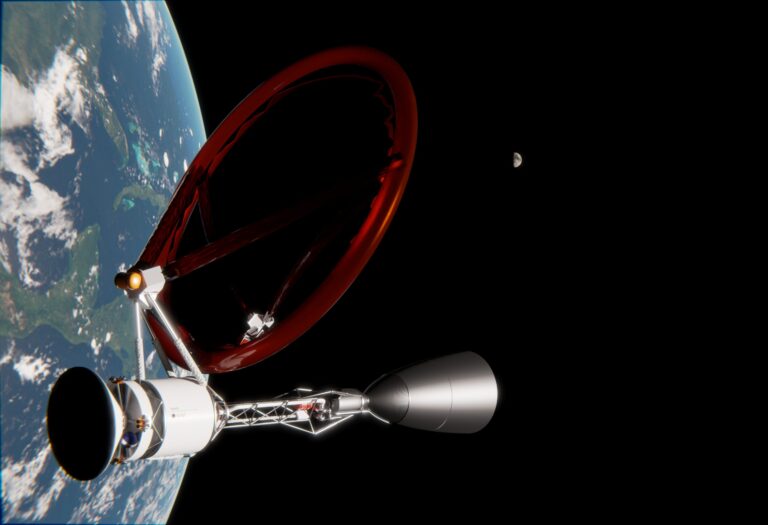Research team proposes laser-propelled trips to Mars and beyond