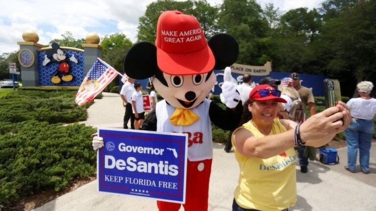 Florida governor signs law revoking Disney powers