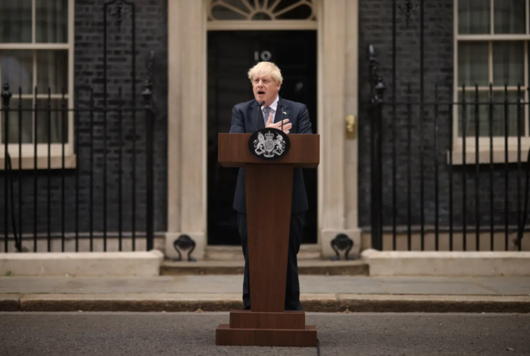 Johnson pledges no big policy changes before departure