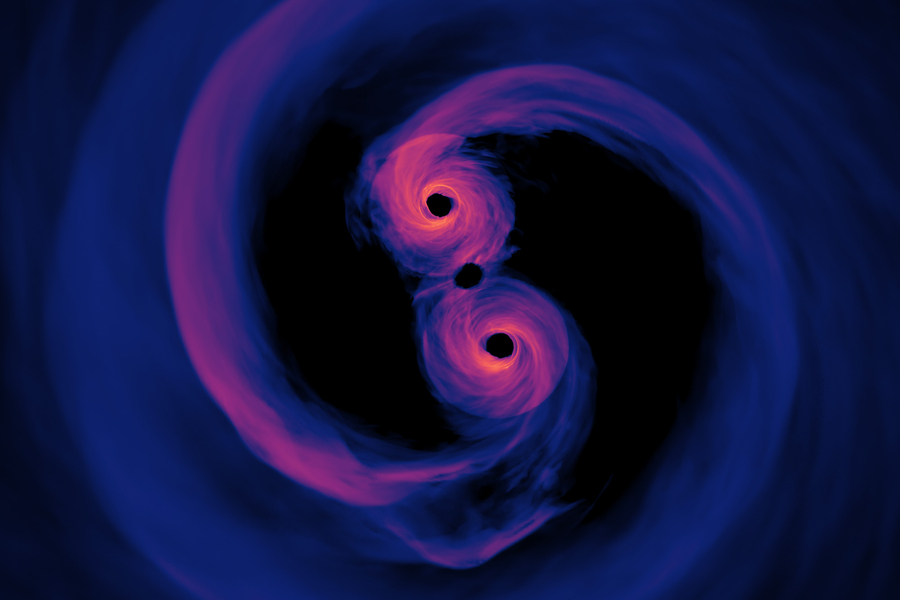 Hole lot o' spin – without more data, a black hole’s origins can be 'spun' in any direction, according to MIT study