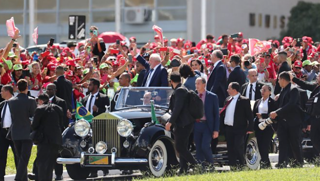 Lula sworn in as Brazil's president