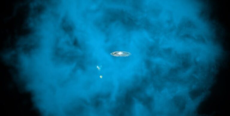 Cosmic burst allows probing of Milky Way’s halo