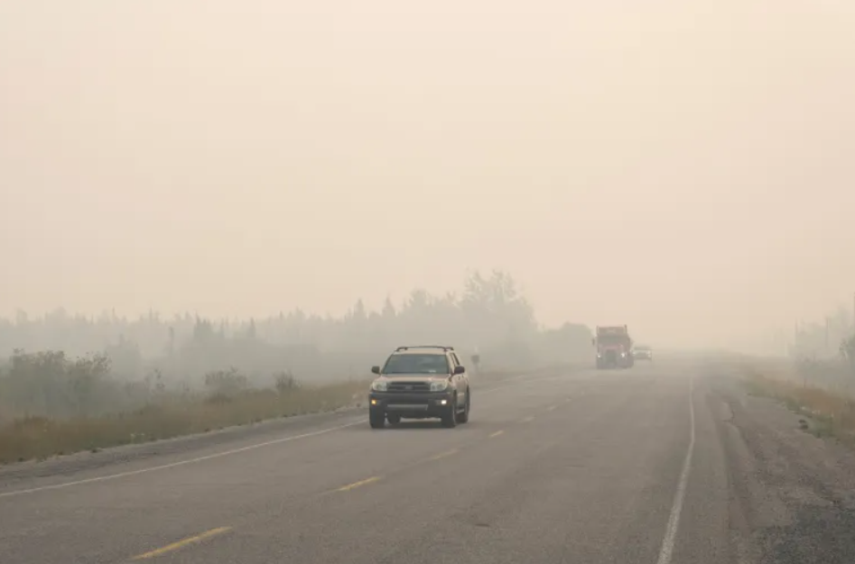 Thousands flee fires in Canada’s Northwest Territories