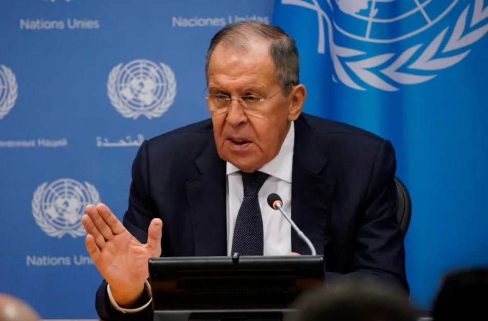 Lavrov decries the West’s ‘empire of lies’ in UN speech