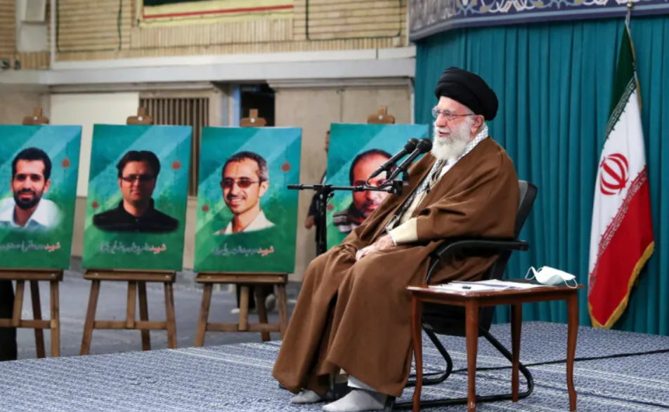Iran’s Khamenei warns Israel that bombardment of Gaza could bring response