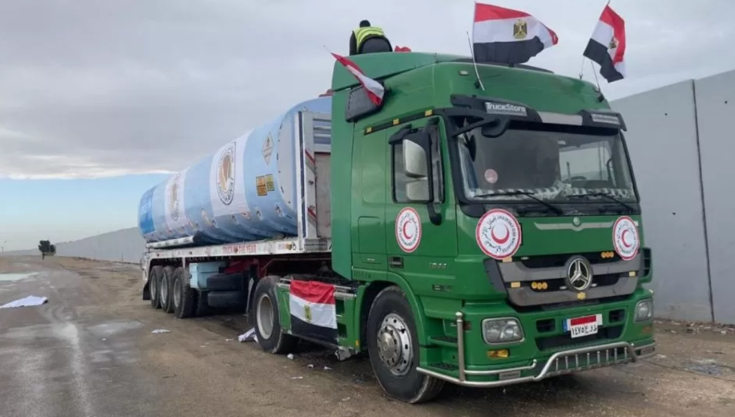 Israel agrees to allow two trucks of fuel per day into Gaza