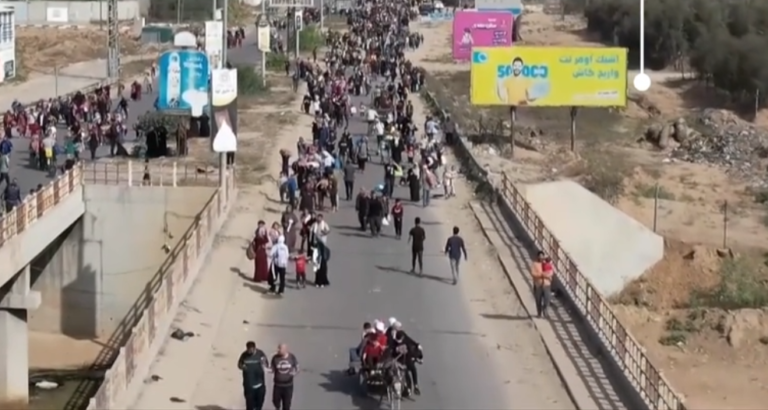 Israel taking ‘pinpoint measures’ to allow Gazans to flee, says defence minister