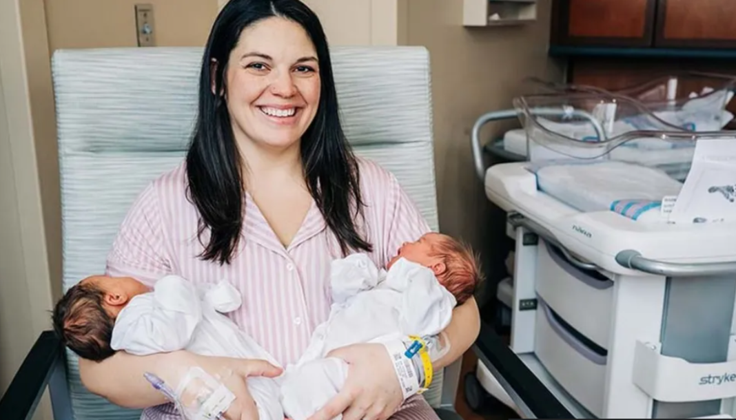U.S. woman with rare double womb delivers two babies in two days