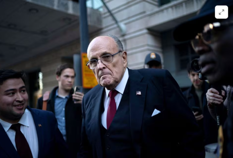 Giuliani files for bankruptcy after $148-million defamation verdict