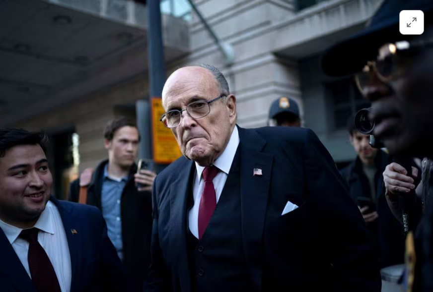 Giuliani files for bankruptcy after $148-million defamation verdict