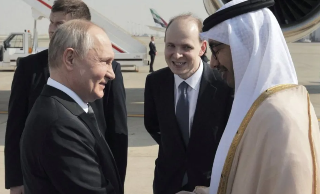 Putin lands in UAE for rare foreign trip