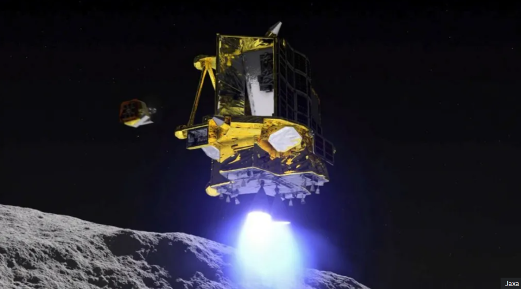 Japan completes lunar landing but glitch threatens mission