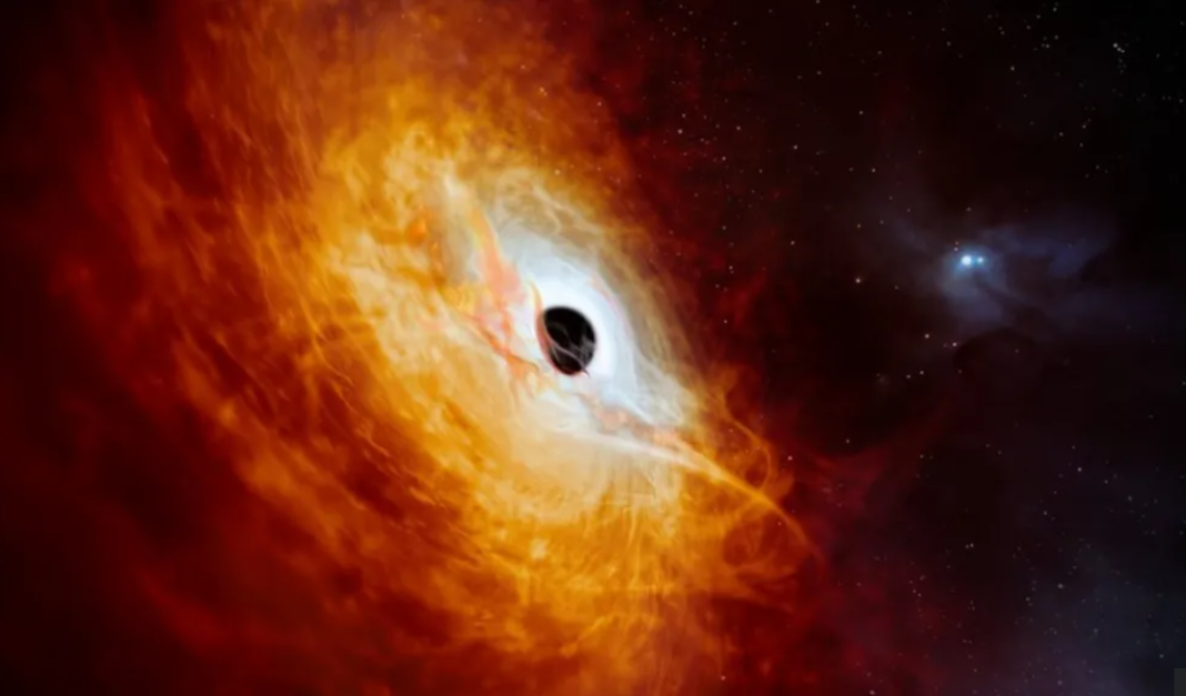 Brightest and hungriest black hole detected