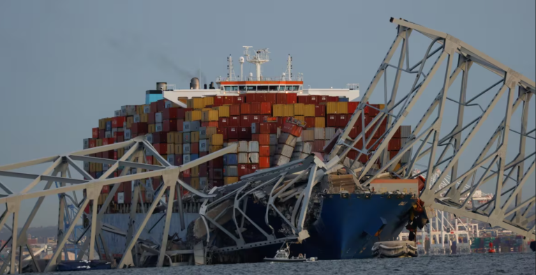 At least six missing after Baltimore bridge collapse