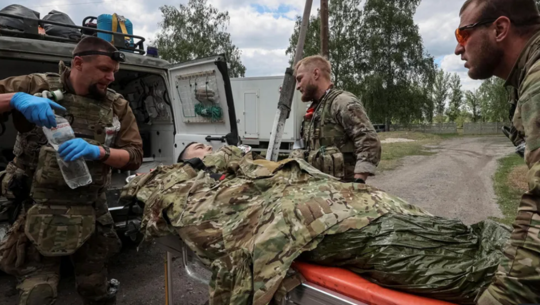 Russia says troops enter border town near Kharkiv