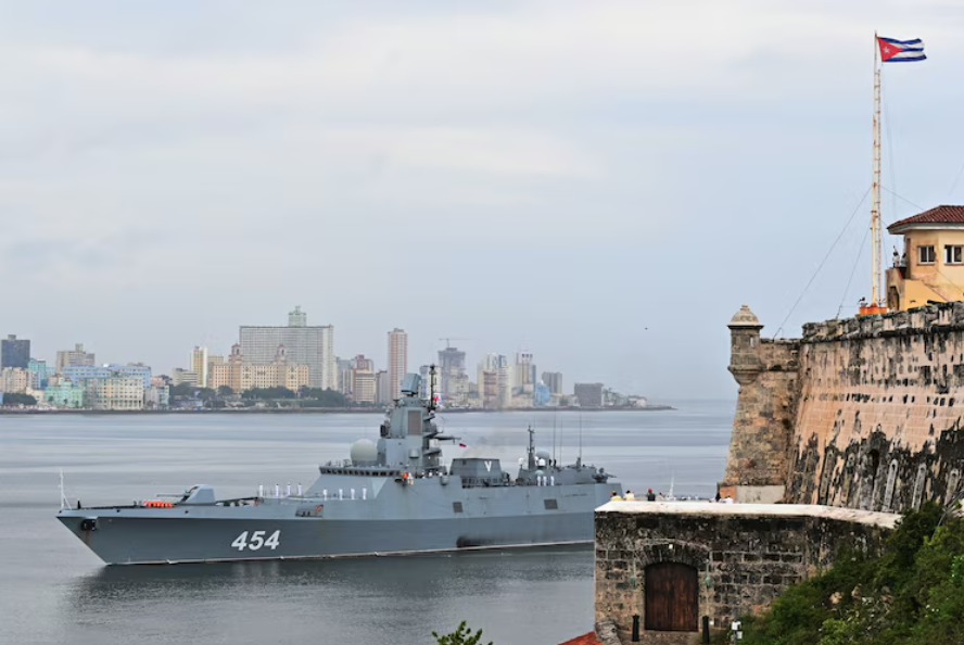 Russian navy vessels in Cuba not a threat, says U.S.