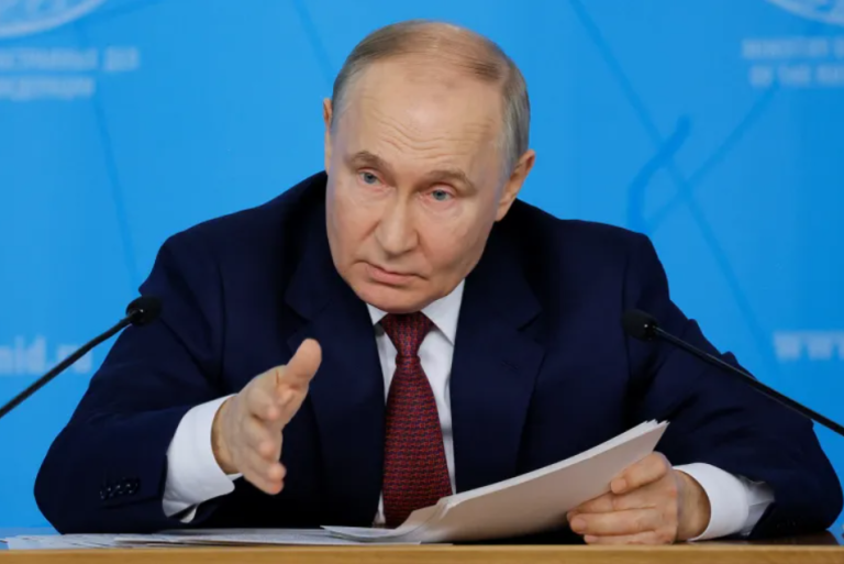 Putin says Ukraine will receive ‘a worthy response’ over Kursk incursion