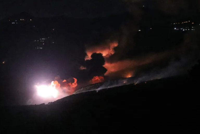Israel intensifies air raids on southern Lebanon