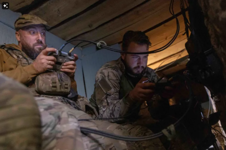 Russia rattles nuclear sabre again as Ukrainian drones take out munitions