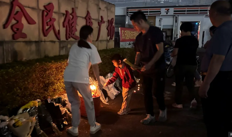 Dozens killed in car rampage through Chinese stadium