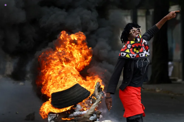 Mozambique police fire tear gas at protesters denouncing ‘rigged’ election