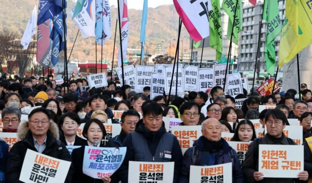 South Korea opposition files motion to impeach President Yoon