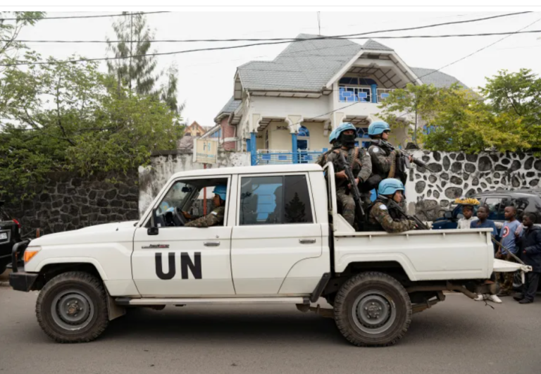 At least 12 peacekeepers killed in eastern DR Congo fighting