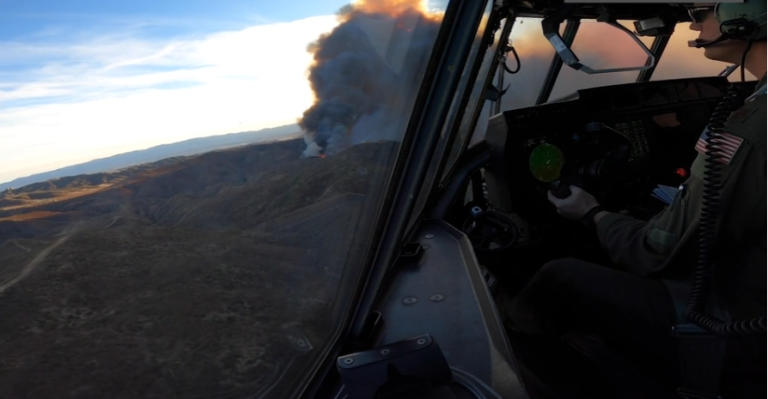 New fires hit southern California ahead of Trump visit