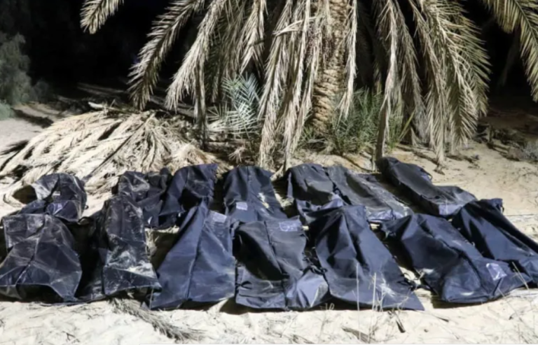 Libya finds two graves with bodies of nearly 50 migrants, refugees