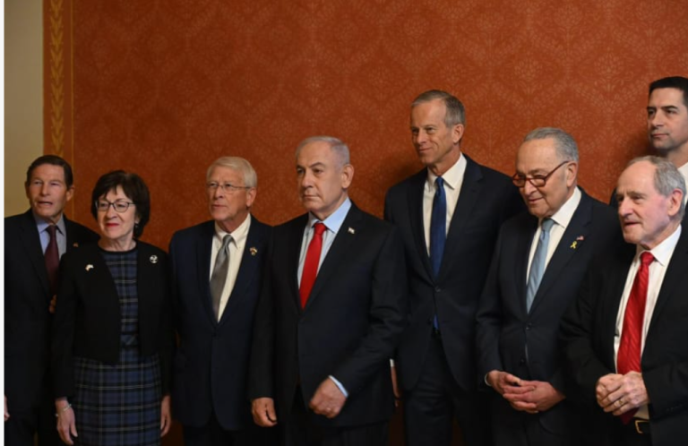 Netanyahu meets U.S. lawmakers as Trump sanctions International Criminal Court