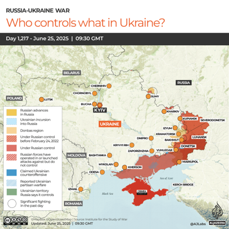 Putin confirms he wants all of Ukraine, as Europe steps up military aid