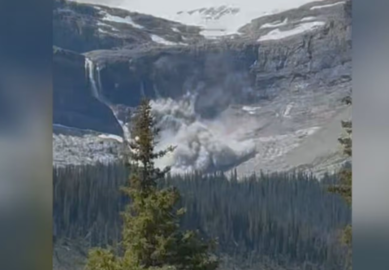 Rescue effort under way after rockslide kills two hikers in Canada’s Banff National Park