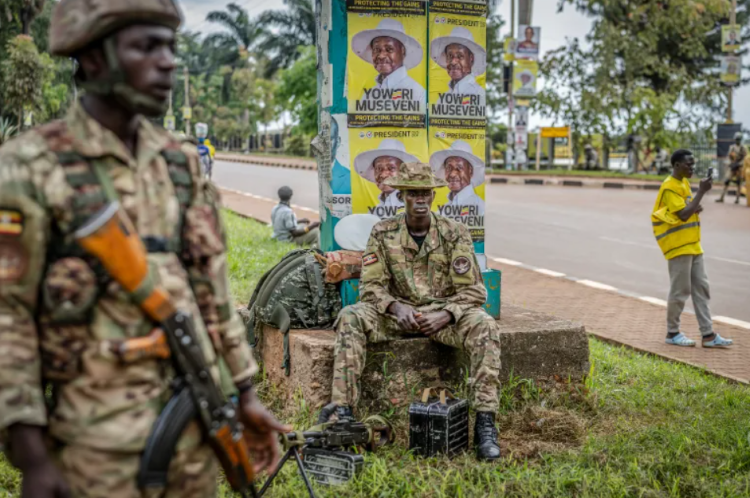 Uganda cuts internet days before presidential election
