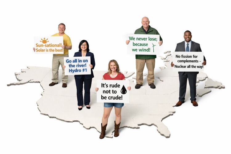 Best way to generate electricity? Play the hand you are dealt