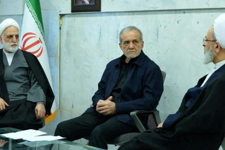 Iran’s president proposes terms to end war