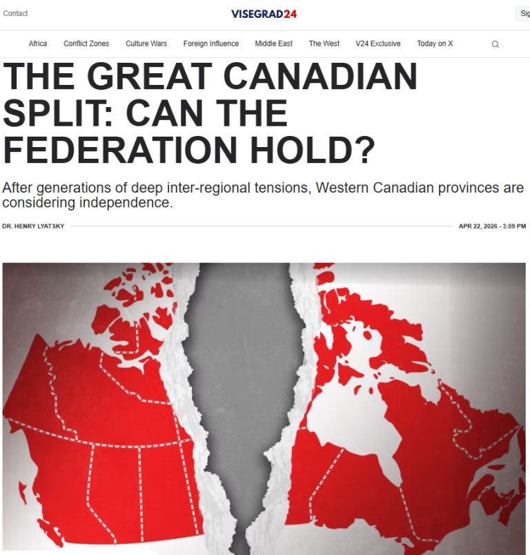 The Great Canadian Split: Can the Federation Hold?