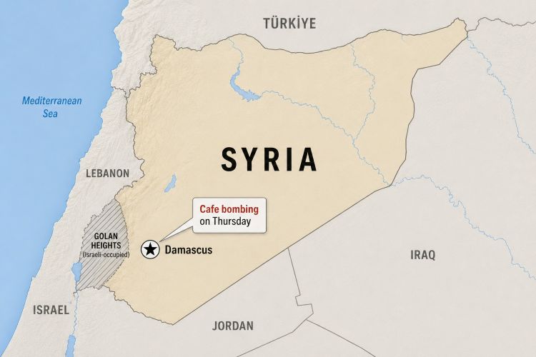 What’s behind the deadly bombing of a crowded Damascus cafe?