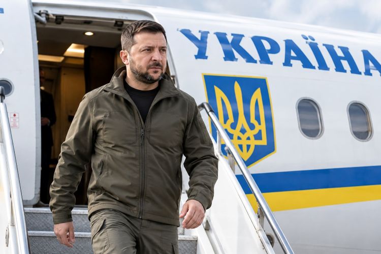 Zelenskyy’s plane ‘almost hit’ by drone on way to Oslo, says Norwegian PM